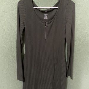 Kohls SO Mid Zip mini Bodycon dress